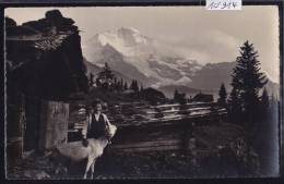Bei Wengen - Jungfrau ; Knabe Und Ziege - Ca 1928 (10´914) - Wengen