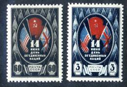 11983)  RUSSIA 1944  Mi.#909-10  Sc# 921-22  (**) - Unused Stamps