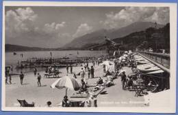 Kärnten, Strandbad MILLSTATT Am See, Sprungturm, Belebter Strand, 1940 - Unclassified