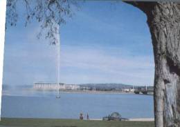 (430) Australia - ACT -  National Library, Water Jet And Captain Cook Monument - Canberra (ACT)