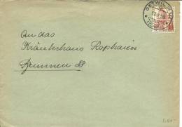 CARTA 1950 OETWIL - Lettres & Documents