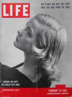 Magazine LIFE - FEBUARY 25 , 1952 -  INTERNATIONAL EDITION          (3001) - Novedades/Actualidades