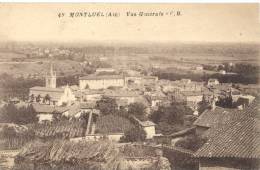 CARTE POSTALE    MONTLUEL   VUE GENERALE - Montluel