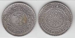 **** SYRIE - SYRIA - 25 PIASTRES 1933 - ARGENT - SILVER **** EN ACHAT IMMEDIAT !!! - Syrie