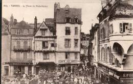 56....MORBIHAN.....VANNES ...PLACE DU POIDS PUBLIC.....NON..ÉCRIT E .. .. . . ‹(•¿• )› - Vannes