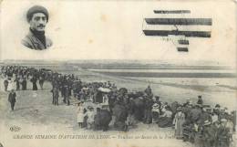 69 LYON - AVIATION - Grande Semaine D´Aviation - PAULHAN Au Dessus De La Foule - Sonstige & Ohne Zuordnung