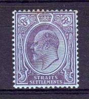 Straits Settlements - 1904 - 8 Cents Definitive - MH - Straits Settlements