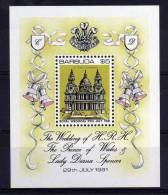 Barbuda - 1981 - Royal Wedding Miniature Sheet (1st Issue) - MH - Barbuda (...-1981)