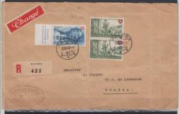 Switzerland Letter Sent From Ascona To Geneve 1948 USED - Briefe U. Dokumente