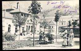 Delcampe - 38 ALLEVARD LES BAINS / Etablissement Thermal / - Allevard
