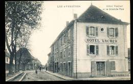 38 LES AVENIERES / Hôtel Vacher Et La Grande Rue / - Les Avenières