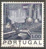 PORTUGAL - 1970,  Inauguração Da Refinaria Do Porto.  1$00   (o)  MUNDIFIL  Nº 1066 - Oblitérés