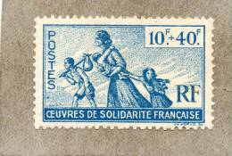 Colonies Françaises : Au Profit Des Oeuvres De Solidarité Française : Famille De Réfugiès - - Altri & Non Classificati