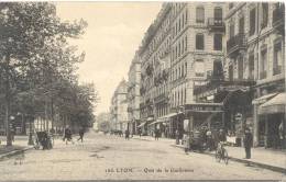 CARTE POSTALE   LYON                     QUAI DE LA GUILLOTIERE - Lyon 3