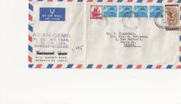 Marcophilie - Enveloppe De Bombay (Inde) Pour Paris - Par Avion - Gebruikt