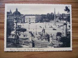 ROMA Mon. Piazza Del Popolo Dal Pincio  Anni 30 - Places & Squares