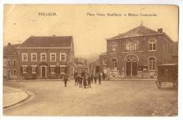 E1210 - POLLEUR -  Place Victor Bouillenne Et Maison Communale - Theux