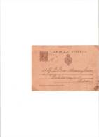 Tarjeta Postal Con Cuño De Leon - 1850-1931