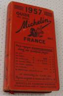 Michelin France Rouge De 1957, Ref Perso 342 - Michelin (guias)