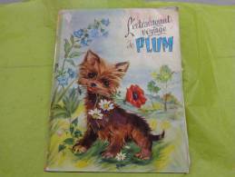 L´extravagant Voyage De Plum-editions Jesco Imagerie -coquelicato-chien -herisson-chat-ecureuil - Other & Unclassified