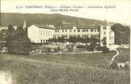 CPA  LIMONEST, Château Sandar, Institution Agricole Paul Michel Perret  7227 - Limonest