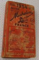 Michelin France Rouge De 1954, Ref Perso 339 - Michelin (guides)