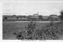 49Z07-DIV-13- BOTZ En MAUGES - Vue Générale - Chrétien Et Fils Angers - Cachet 1950 - Seiches Sur Le Loir