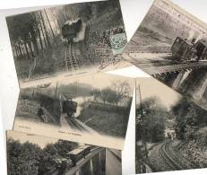 Delcampe - Langres  52 Ensemble De 10 Cartes  Train A Crémaillère (voir Scan) - Langres