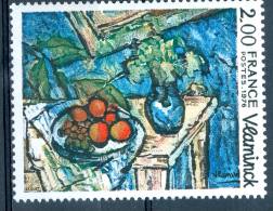 VARIÉTÉS FR 1976   N° 1901   VLAMINCK 2,00  NEUF** GOMME  SPINK ARTHUR MAURY 135.00 € - Unused Stamps