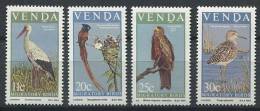 VENDA 1984 - Oiseau - Neuf Sans Charniere (Yvert 91/94) - Venda