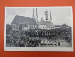 (2/5/33) AK "Altötting" Kirche, Prozession Im Ort - Altötting