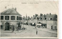 CPA 41  CONTRES LA MAIRIE LA PLACE  1907 - Contres