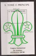 SAO TOME AND PRINCIPE 1988 World Jamboree - Unused Stamps
