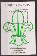 SAO TOME AND PRINCIPE 1988 World Jamboree - Nuevos