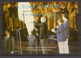 SAO TOME AND PRINCIPE 1988  Olympic Games,  Silver - Zomer 1988: Seoel