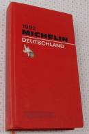 Michelin Deutschland Rouge De 1992, Ref Perso 348 - Michelin (guias)