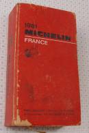 Michelin France Rouge De 1981, Ref Perso 351 - Michelin (guides)