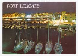 PORT LEUCATE - LE PORT VU DE NUIT - Leucate