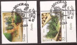 2011 X   EUROPA CEPT SRBIJA SERBIA SET  USED - 2011