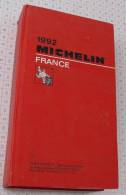 Michelin France Rouge De 1992, Ref Perso 358 - Michelin-Führer