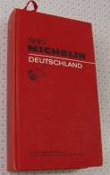 Michelin Deutschland Rouge De 1990, Ref Perso 362 - Michelin (guias)