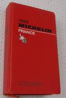 Michelin France Rouge De 1992, Ref Perso 368 - Michelin (guides)