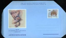 AEROGRAMMA VATICANO HUMANAE VITAE 850 L 1993 - Postal Stationeries