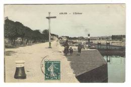 VAL DE MARNE  /  ABLON-sur-SEINE  /  L' ECLUSE   ( Péniche " BOUVREUIL ", Batellerie ) - Ablon Sur Seine