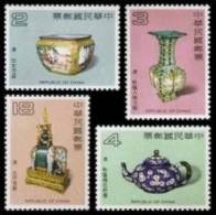 1983 Ancient Chinese Art Treasures Stamps - Enamel Cloisonne Elephant Teapot - Elefanten