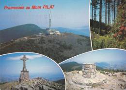 Cp , 42 , LE MONT-PILAT , Multi-Vues - Mont Pilat