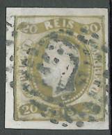 Portugal - 1866 Imperforated 20r - V5306 - Used Stamps