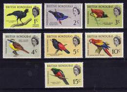 British Honduras - 1962 - Birds (Part Set) - MH - Honduras Britannique (...-1970)