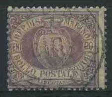 1894 San Marino, Stemma Cent.20 Usato - Oblitérés