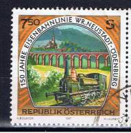 A Österreich 1997 Mi 2224 Eisenbahn - Used Stamps